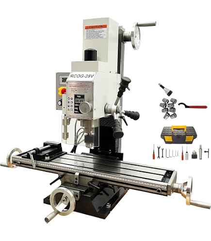 Amazon.com: HayWHNKN Mini Milling Drilling Machine R8 Benchtop